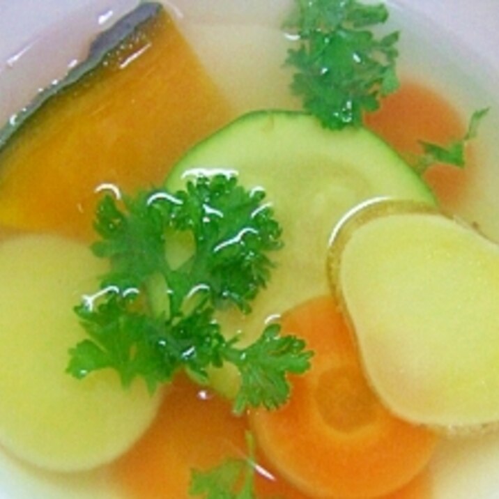 まんまるスープ＊夏野菜スープ